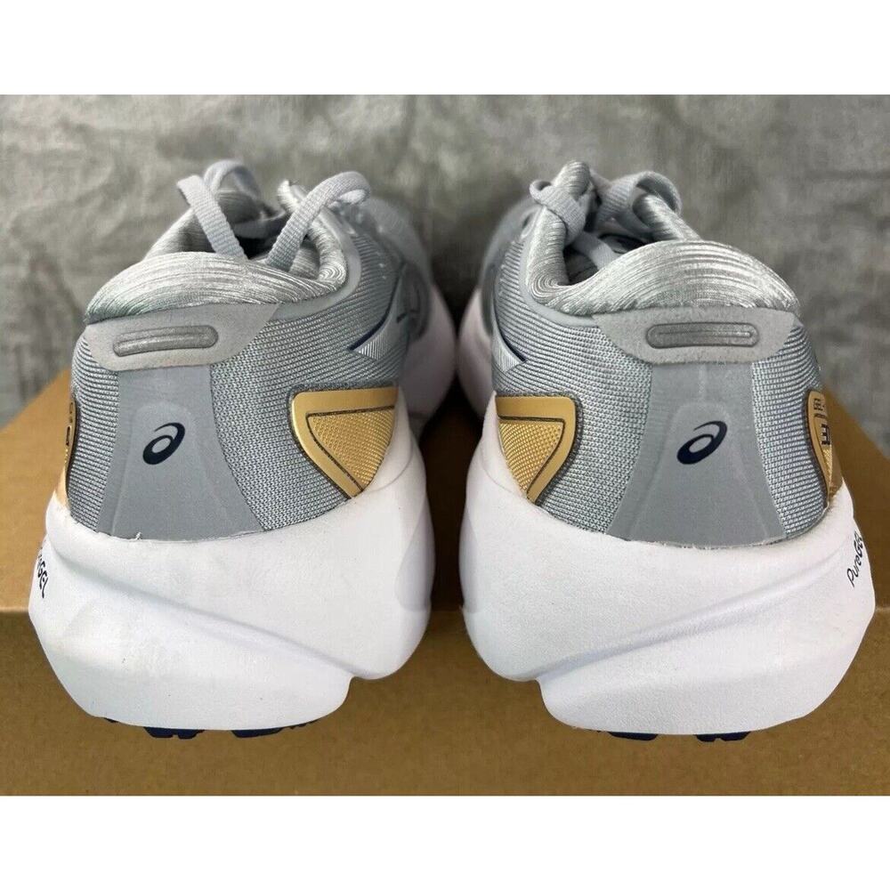 ASICS Gel Kayano Gray Gold Running Shoes Womens Size 7.5 Fast Shipping - Picture 9 of 11